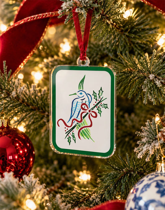 Merry Mahjong Holiday Ornament X Mahjong & Magnolias