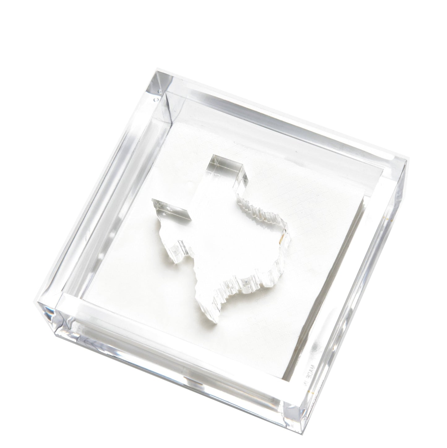 Cocktail Napkin Holder - Texas - Tara Wilson Designs