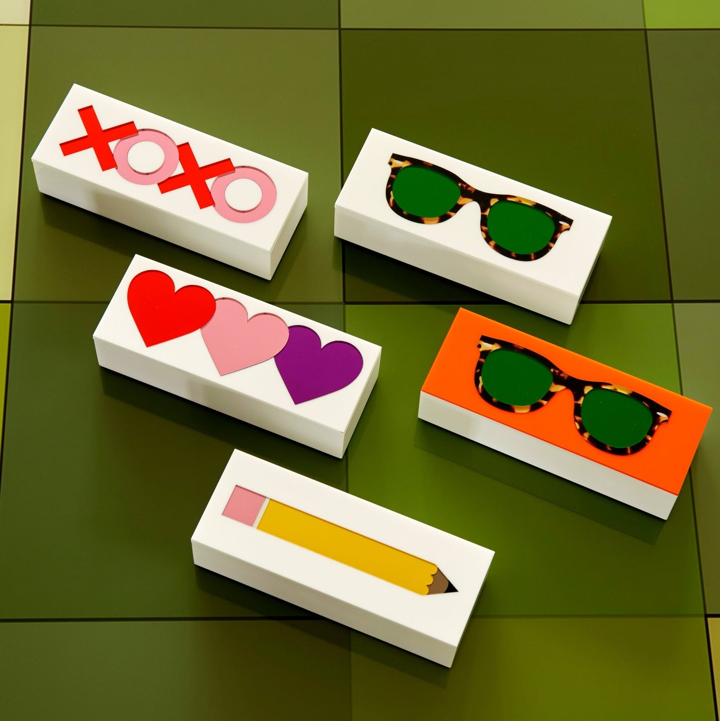 Hearts Acrylic Trinket Box - Tara Wilson Designs