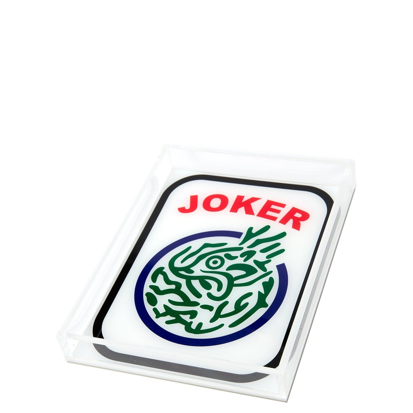 Mahjong Joker Acrylic Tray - Tara Wilson Designs