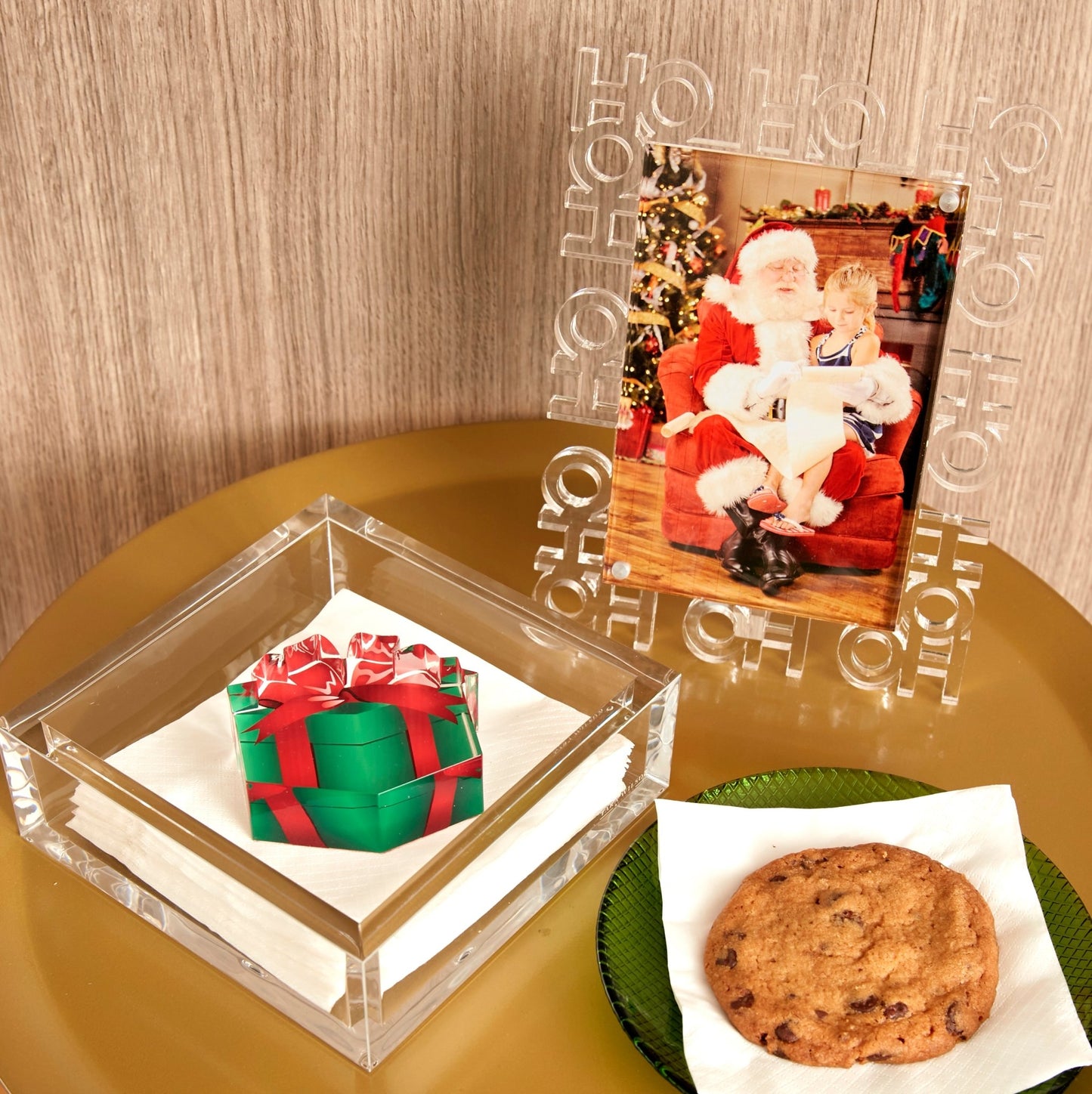 Present Acrylic Cocktail Napkin Holder - Tara Wilson Designs