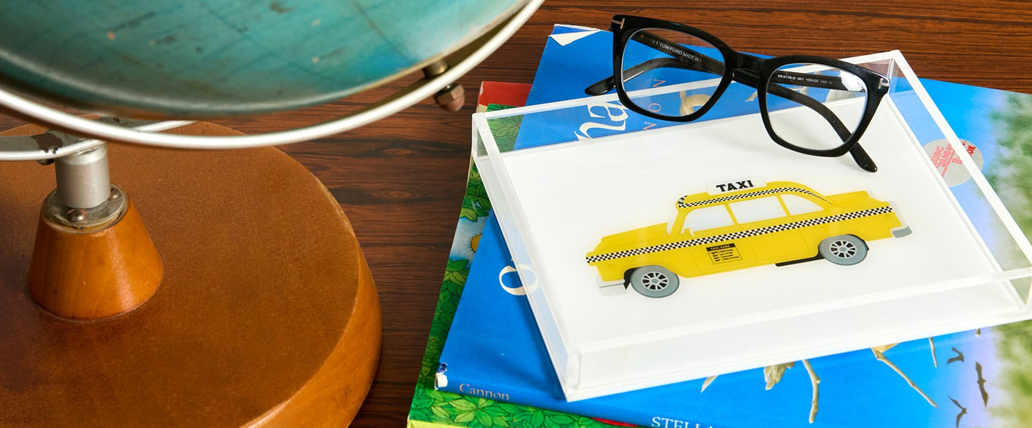 Taxi Acrylic Tray - Tara Wilson Designs