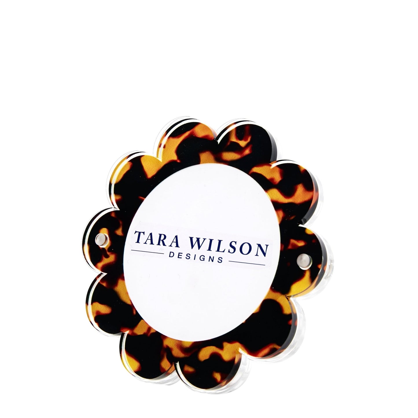 Tortoise Acrylic Daisy Frame - Tara Wilson Designs