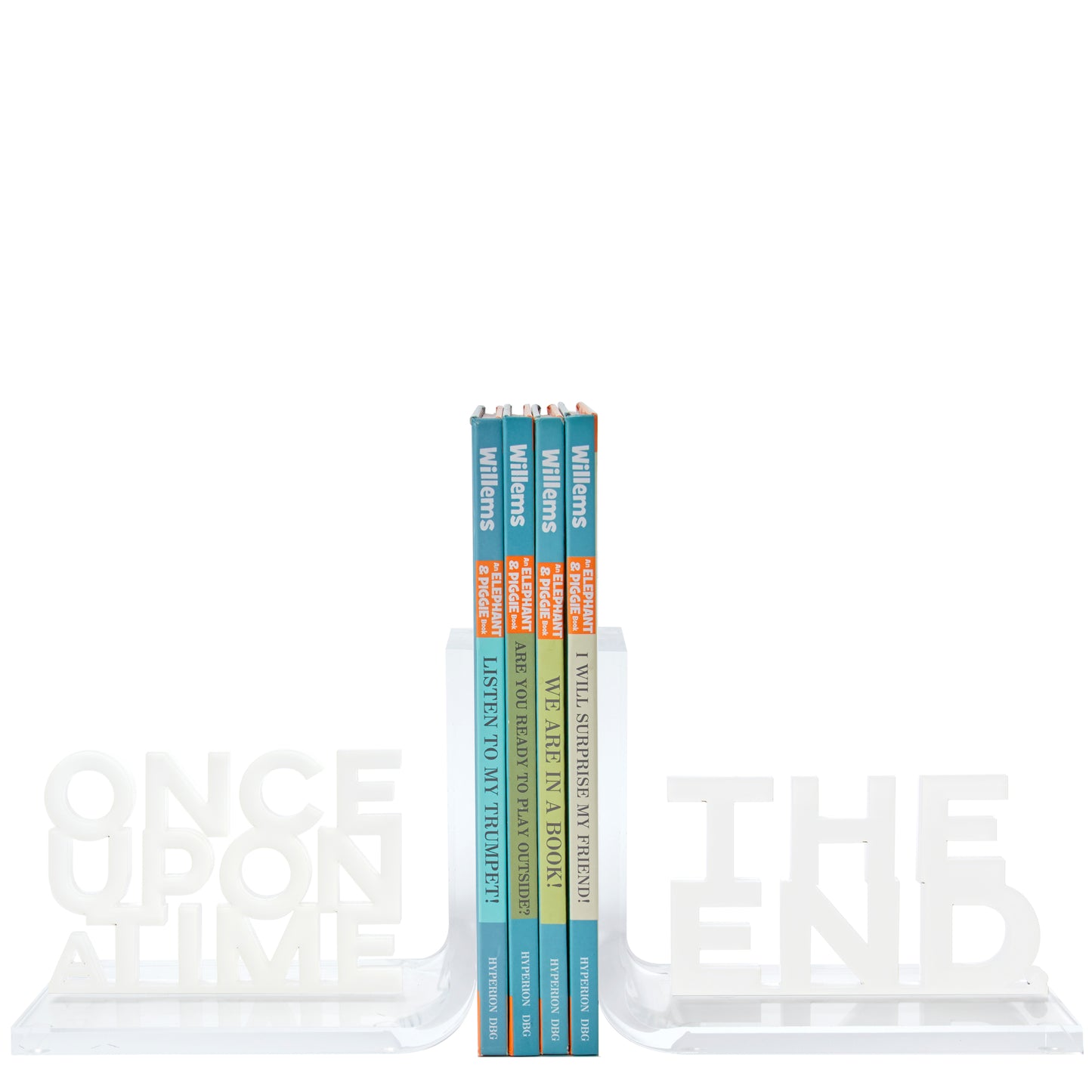 BOOKENDS - WHITE ONCE UPON A TIME / THE END