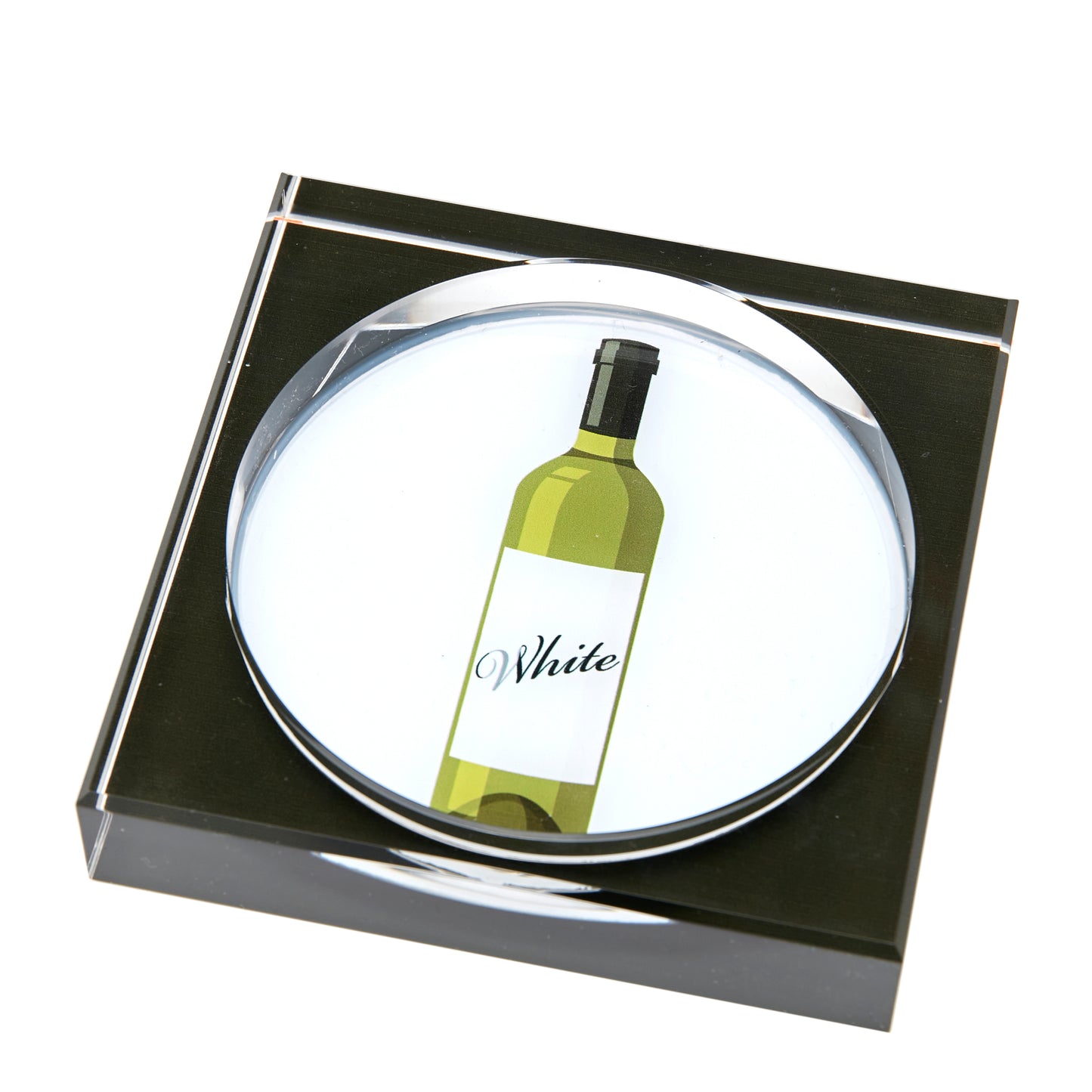 BOTTLE COASTER - WHITE WINE