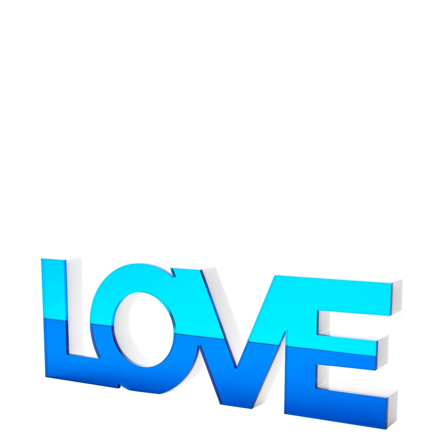 Stand Alone - Love (Mirrored Blue) - Tara Wilson Designs