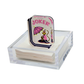Mahjong Monkey Acrylic Cocktail Napkin Holder