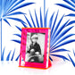 Hot Pink Acrylic Retro Frame