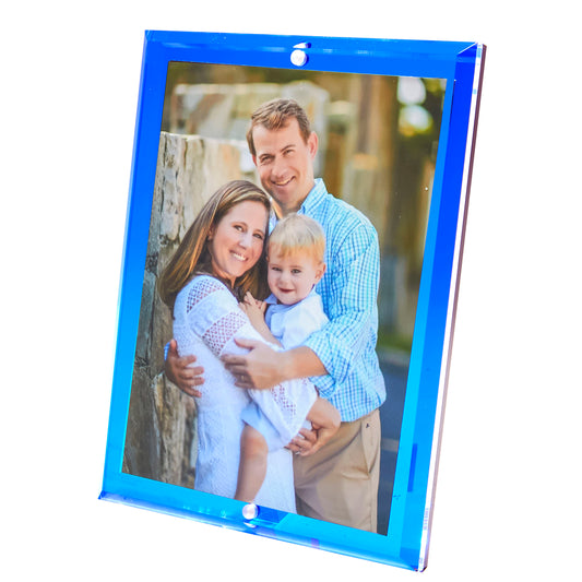 Seaglass Acrylic 5" x 7" Beveled Frame
