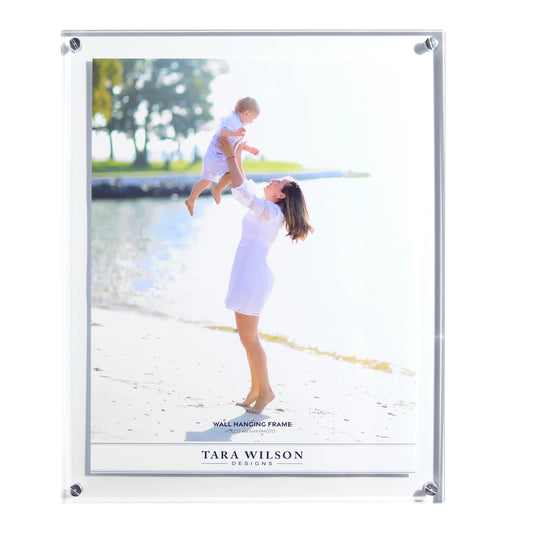 Clear Acrylic 11" x 14" Wall Frame