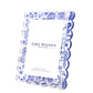 SCALLOP FRAME - BLUE TOILE