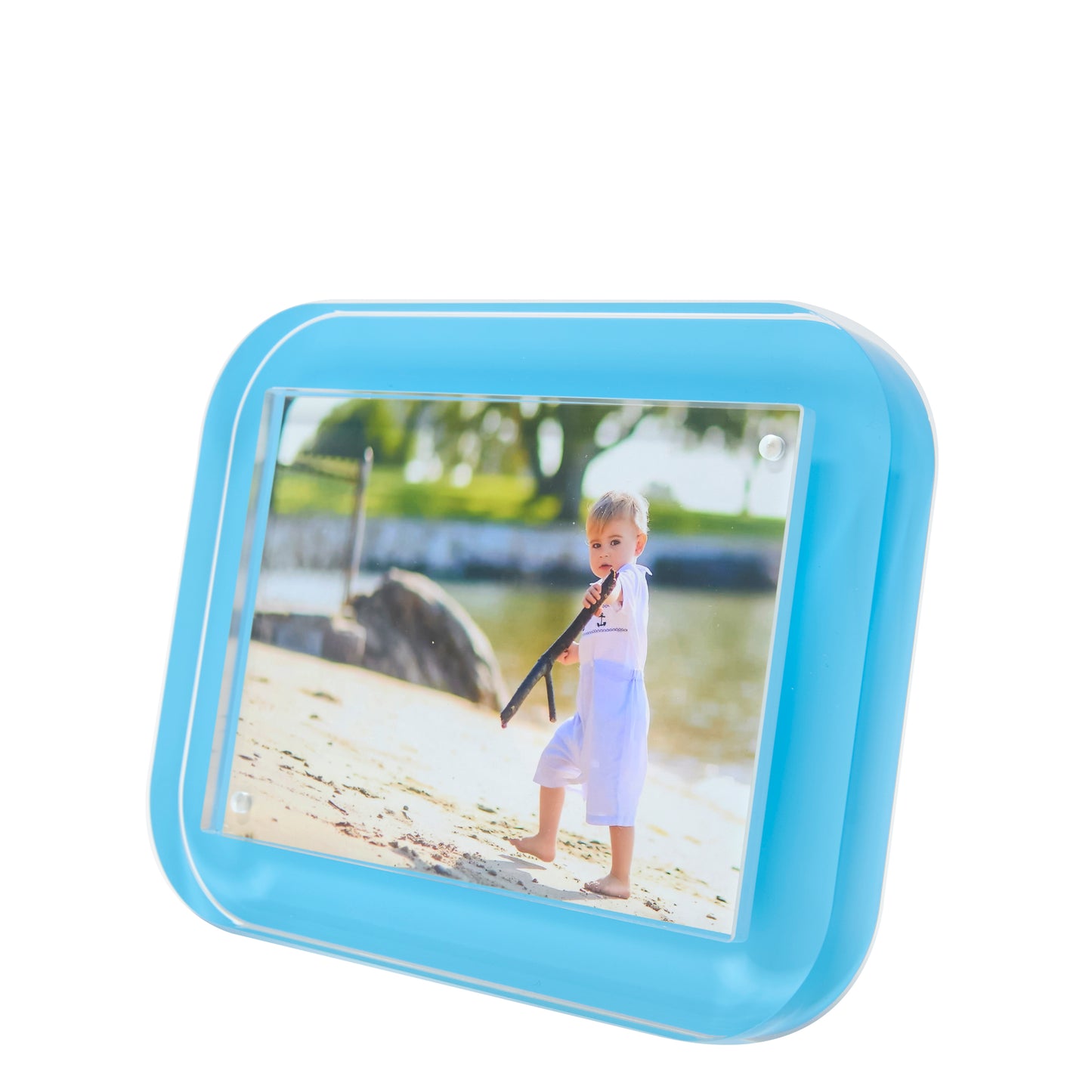 5 x 7 POP FRAME - PASTEL BLUE