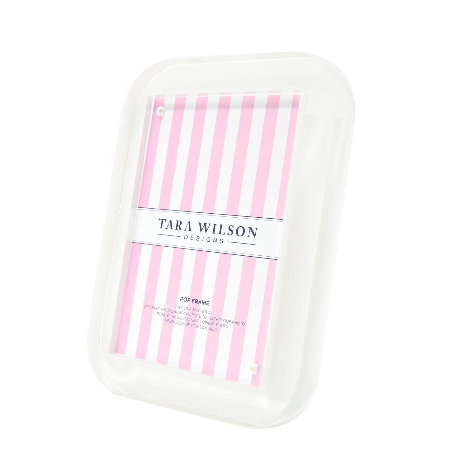 4 x 6 POP FRAME - WHITE