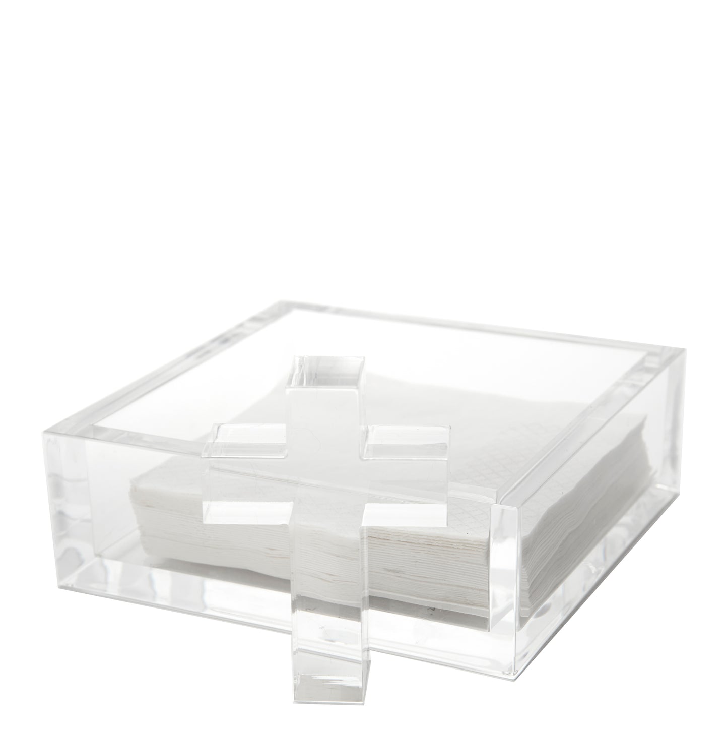 COCKTAIL NAPKIN HOLDER - CROSS