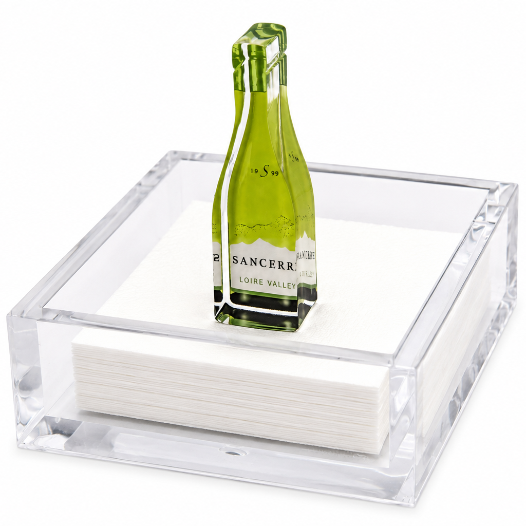 Sancerre Acrylic Cocktail Napkin Holder