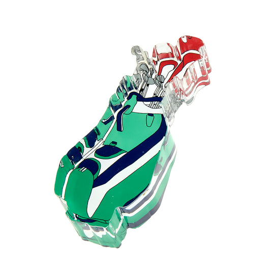 Golf Bag Acrylic Napkin Weight