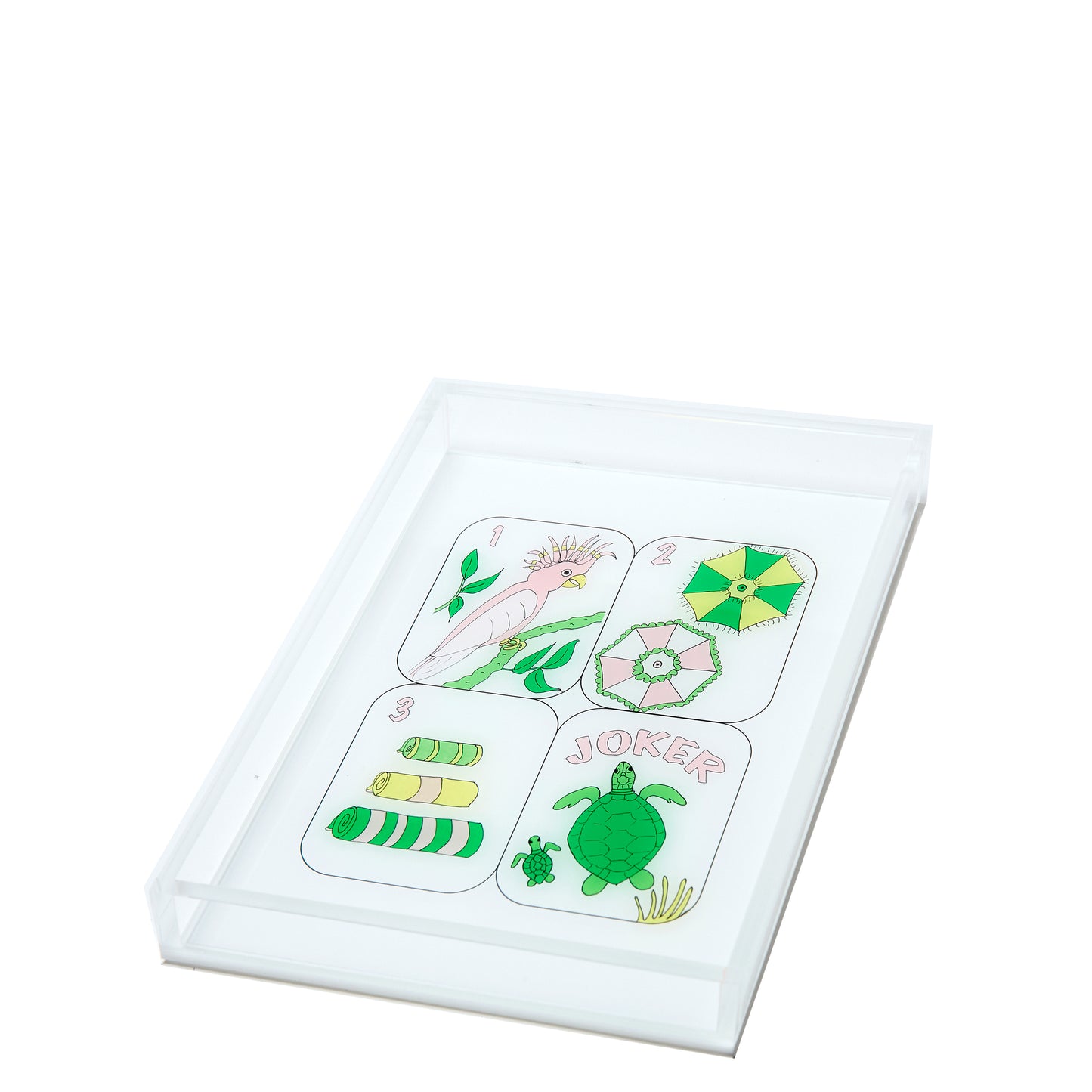 TRAY - PALM BEACH MAHJONG TILES