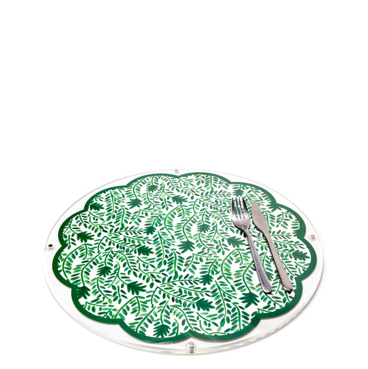 Acrylic Round Magnetic Placemats (Set of 2) - Tara Wilson Designs