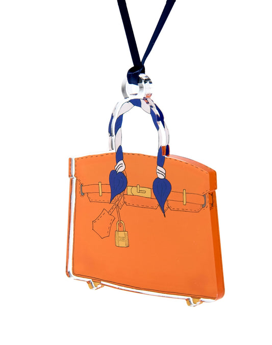 B Bag Acrylic Ornament - Tara Wilson Designs
