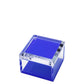 Blue Acrylic 4" x 4" Photo Box - Tara Wilson Designs