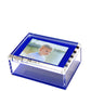 Blue Acrylic 5" x 7" Photo Box - Tara Wilson Designs