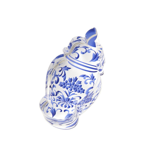 Blue Ginger Jar Acrylic Napkin Weight - Tara Wilson Designs