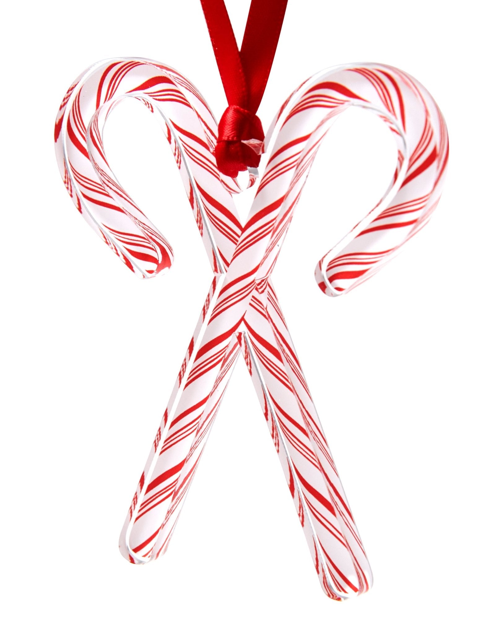 Candy Canes Acrylic Ornament - Tara Wilson Designs