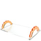 Citrine Acrylic Scallop Handle Photo Tray - Tara Wilson Designs