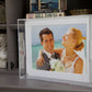 Clear Acrylic 13" x 16" Photo Tray with White Mat - Tara Wilson Designs