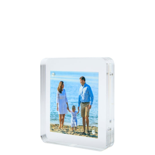 Clear Acrylic 4" x 4" Flip Frame - Tara Wilson Designs