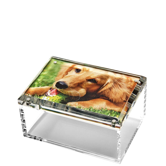 Clear Acrylic 5" x 7" Photo Box - Tara Wilson Designs