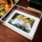 Clear Acrylic 6.5" x 8.5" Photo Tray with White Mat - Tara Wilson Designs