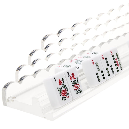 Clear Acrylic Mahjong Racks - Tara Wilson Designs