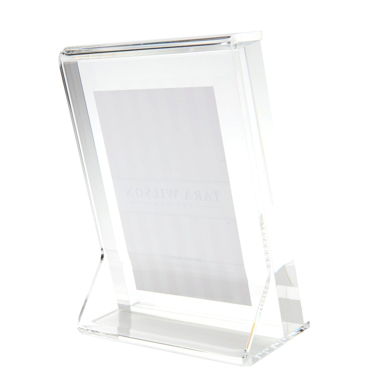 Clear Acrylic Retro Frame - Tara Wilson Designs