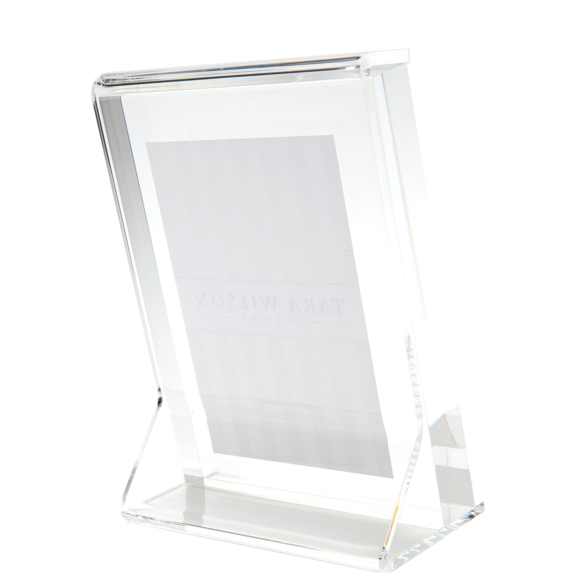 Clear Acrylic Retro Frame - Tara Wilson Designs