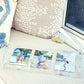 Clear Acrylic Scallop Handle Photo Tray - Tara Wilson Designs