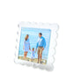 Clear Acrylic Square Scallop Frame - Tara Wilson Designs