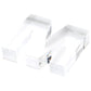 Clear M Acrylic Napkin Weight - Tara Wilson Designs