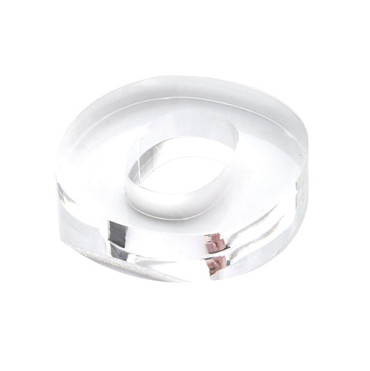 Clear O Acrylic Napkin Weight - Tara Wilson Designs