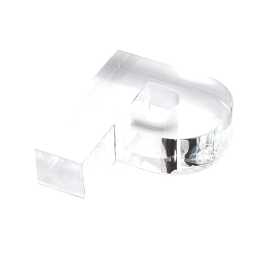 Clear P Acrylic Napkin Weight - Tara Wilson Designs