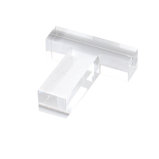 Clear T Acrylic Napkin Weight - Tara Wilson Designs