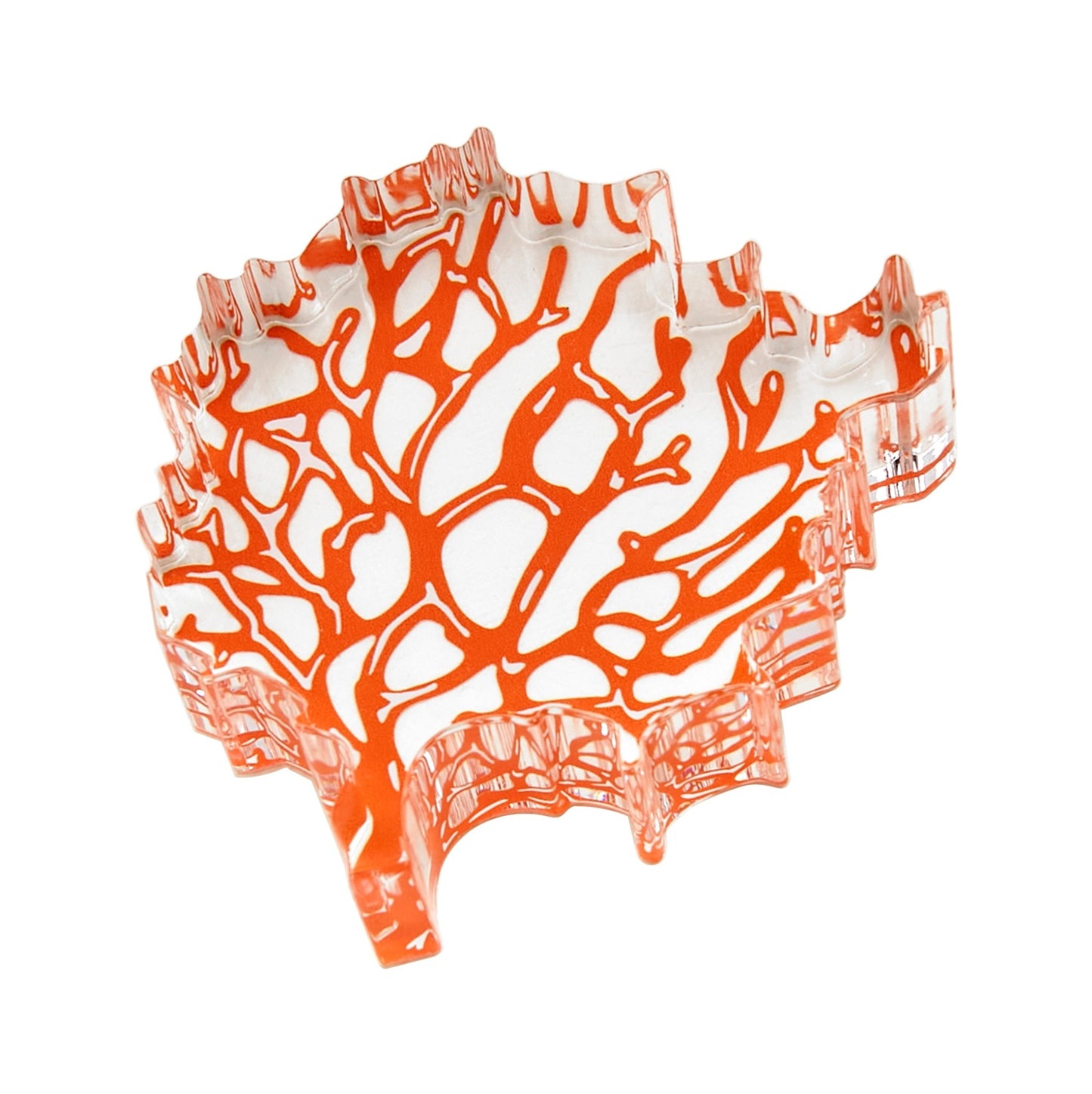 Coral Acrylic Napkin Weight - Tara Wilson Designs