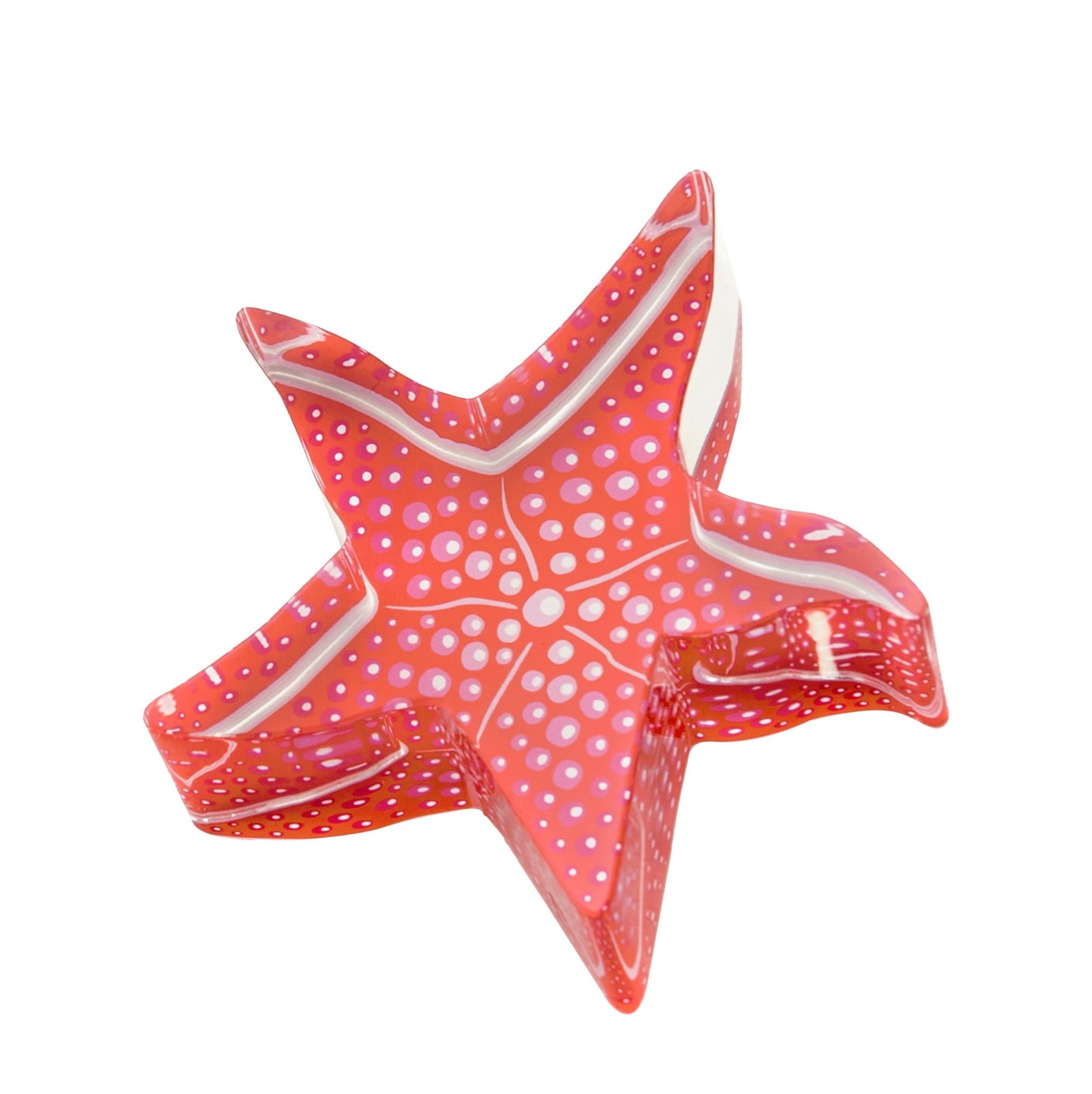 Coral Starfish Acrylic Napkin Weight - Tara Wilson Designs