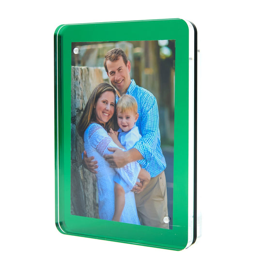 Emerald Acrylic 5" x 7" Flip Frame - Tara Wilson Designs