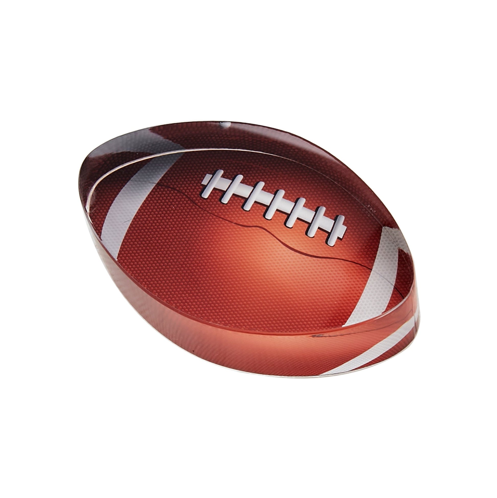Football Acrylic Napkin Weight - Tara Wilson Designs
