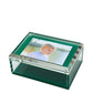 Green Acrylic 5" x 7" Photo Box - Tara Wilson Designs
