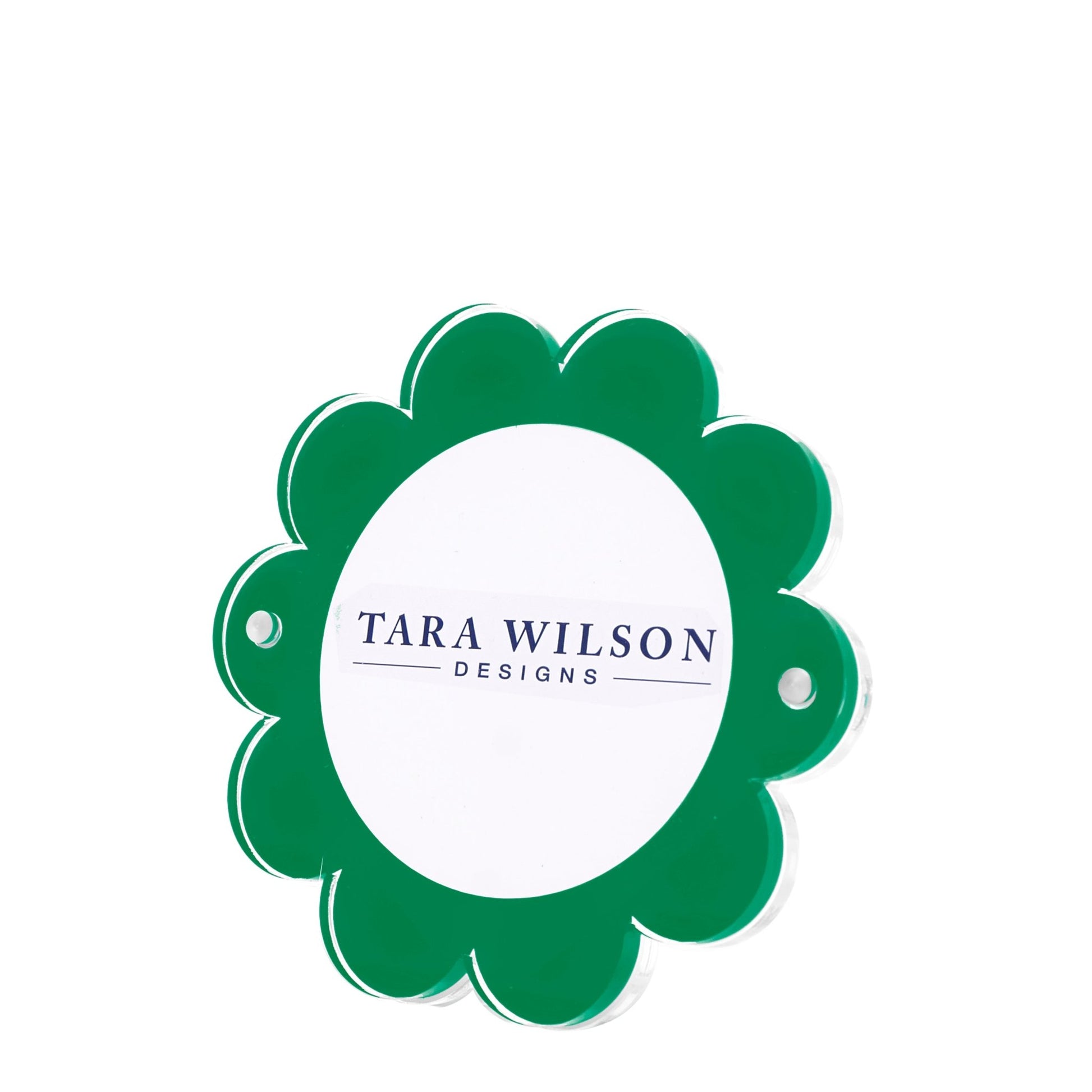 Green Acrylic Daisy Frame - Tara Wilson Designs