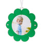 Green Acrylic Double - Sided Daisy Ornament - Tara Wilson Designs