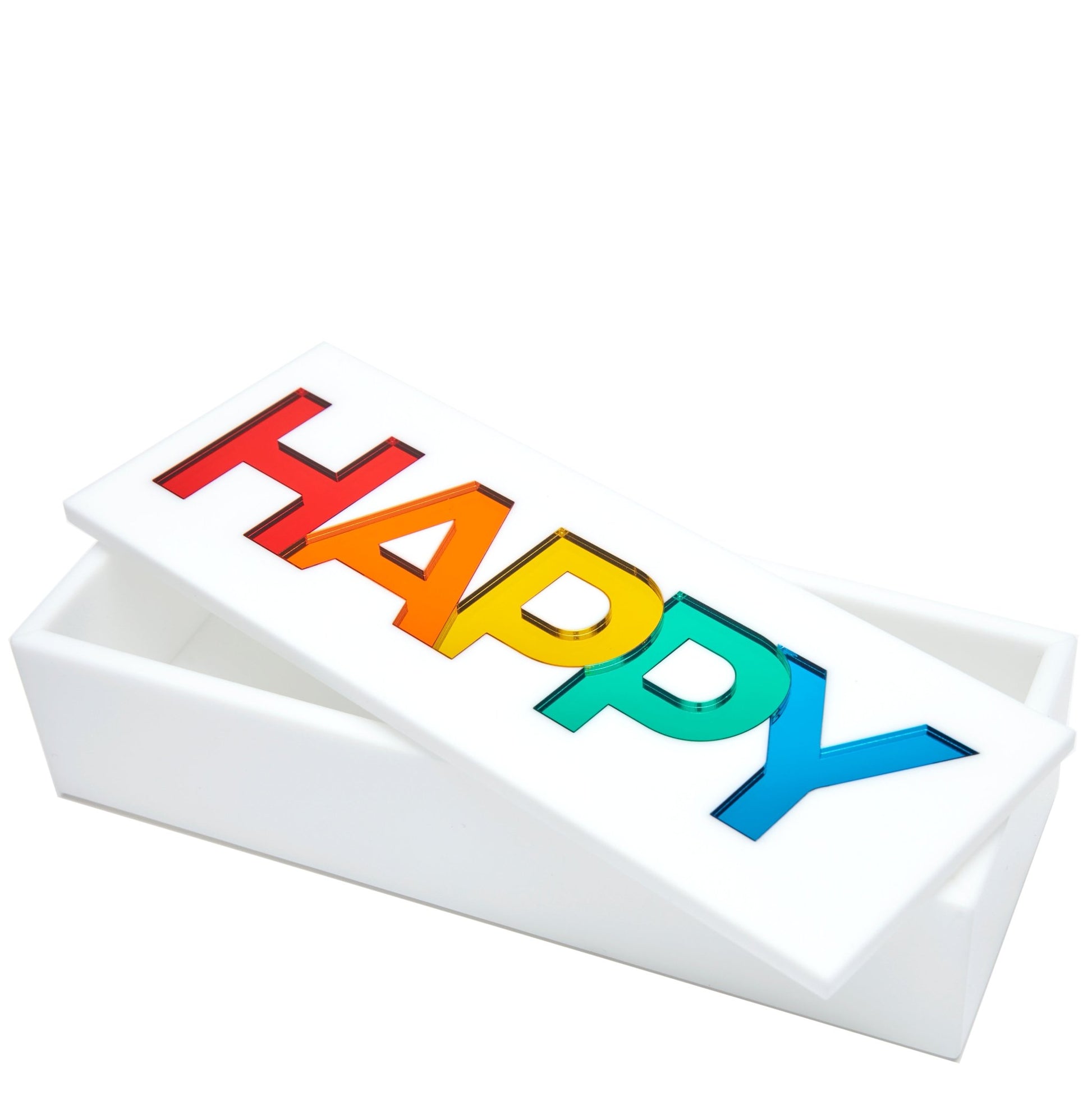 Happy Acrylic Trinket Box - Tara Wilson Designs