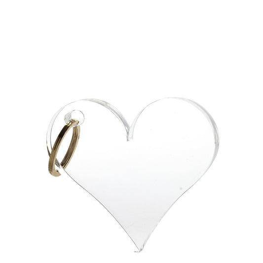 Heart Acrylic Keychain - Tara Wilson Designs